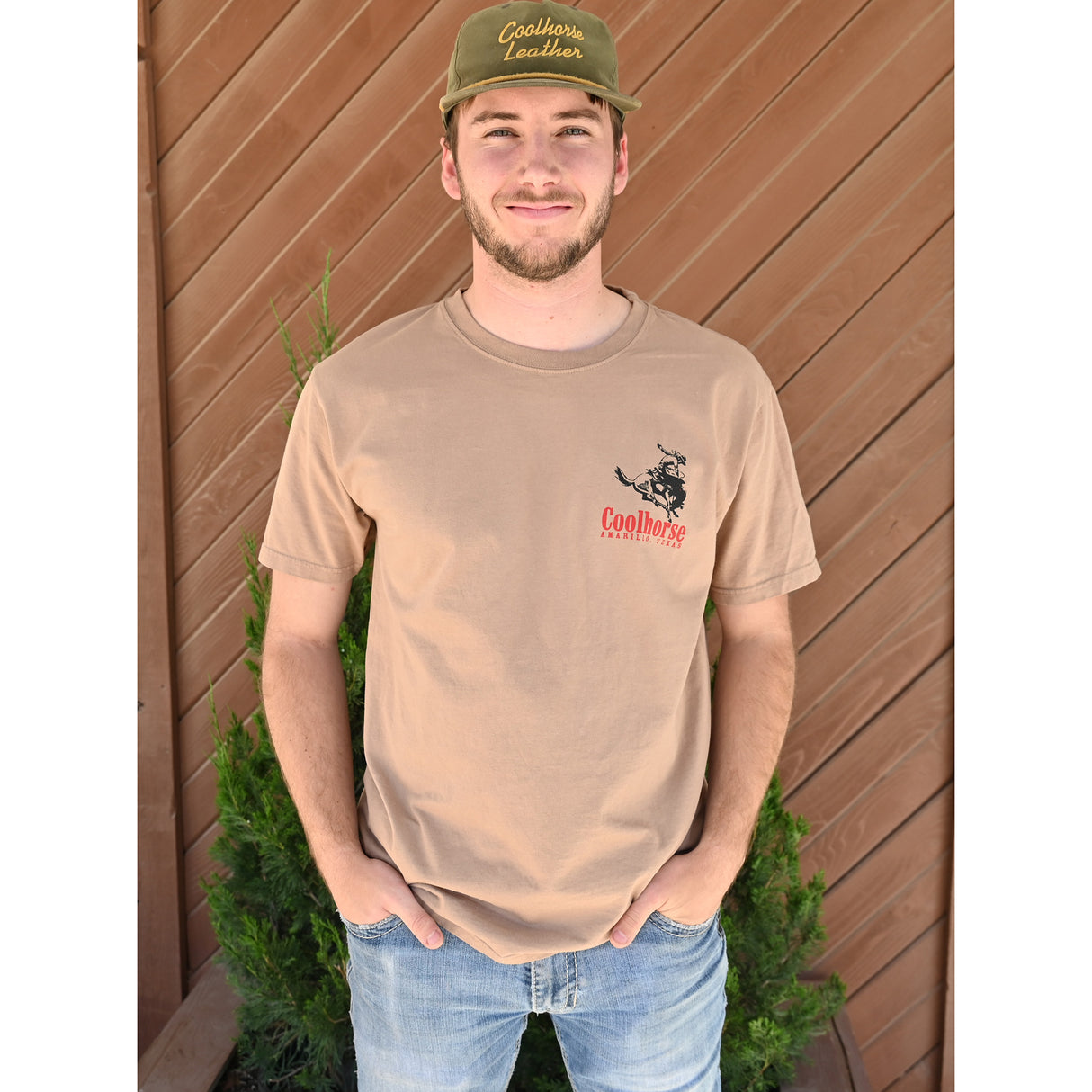 Coolhorse Russet Cowboy Short Sleeve T-Shirt