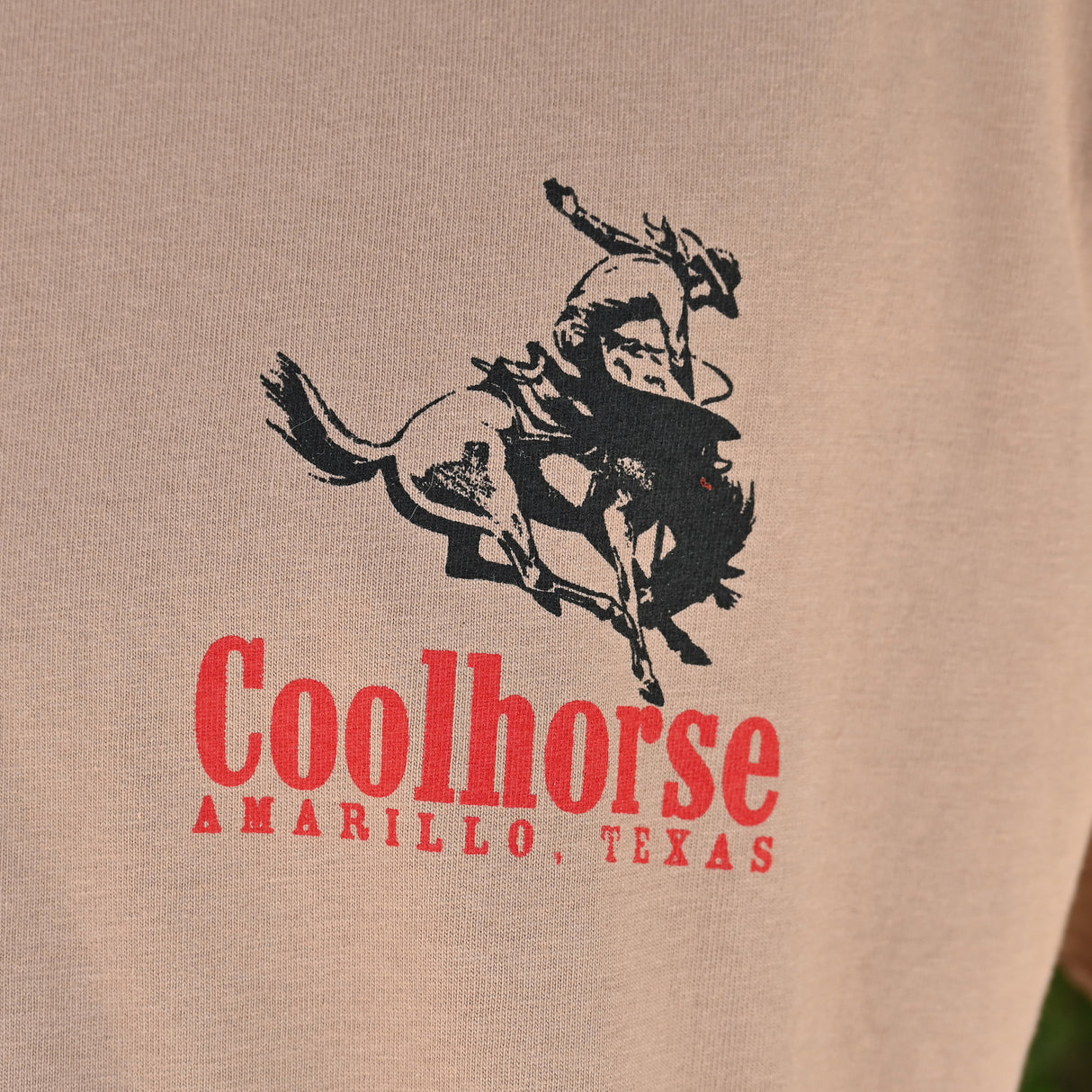 Coolhorse Russet Cowboy Short Sleeve T-Shirt
