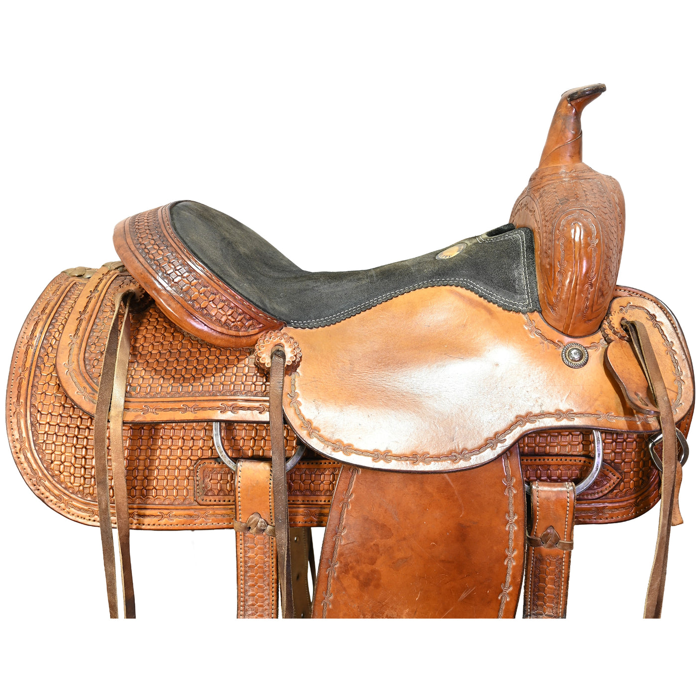 Used 16" Cheyenne Ranch Cutting Saddle