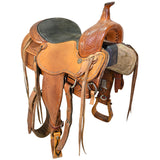 Used 16" Cheyenne Ranch Cutting Saddle