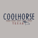 Coolhorse Light Gray Aztec Texas Hoodie