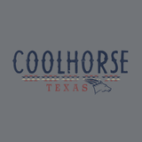 Coolhorse Gray Aztec Texas Short Sleeve T-Shirt