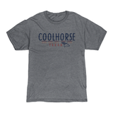 Coolhorse Gray Aztec Texas Short Sleeve T-Shirt