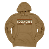 Coolhorse Russet Stripe Logo Hoodie