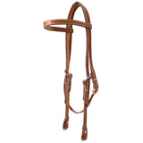 Coolhorse Leather 5/8" English Bridle Leather Browband Headstall