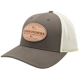 Coolhorse Chocolate and Birch Mesh Low Profile Trucker Cap