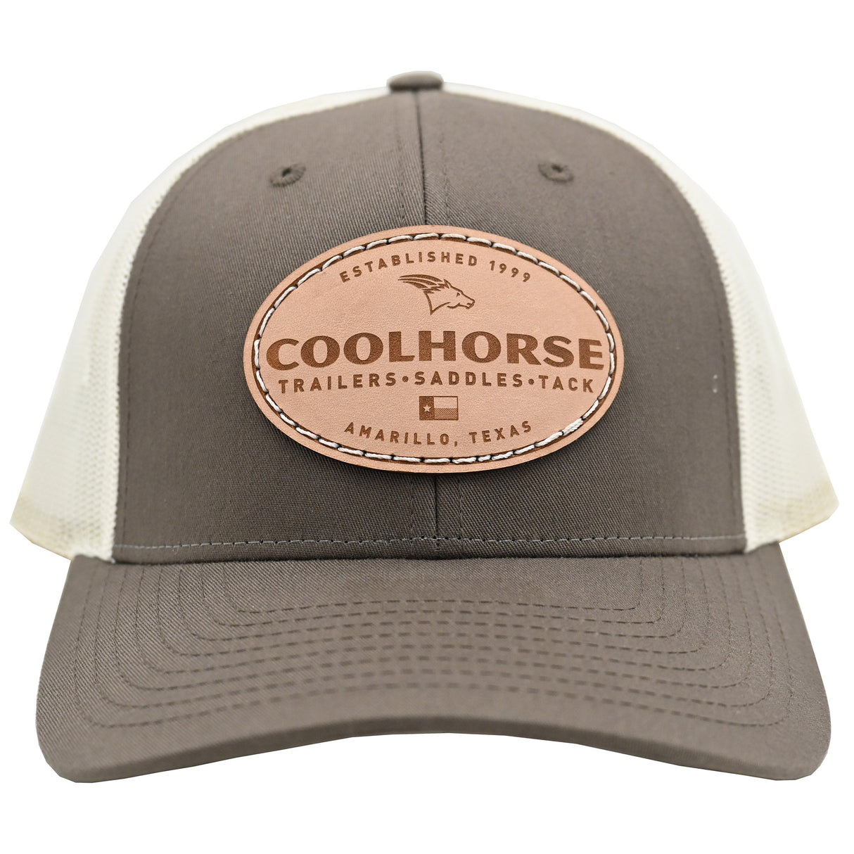 Coolhorse Chocolate and Birch Mesh Low Profile Trucker Cap