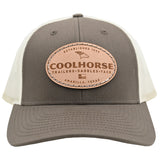 Coolhorse Chocolate and Birch Mesh Low Profile Trucker Cap