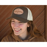 Coolhorse Chocolate and Birch Mesh Low Profile Trucker Cap