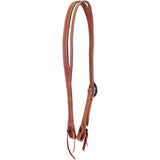 Coolhorse Leather Smoothout Slot Ear Headstall with Silver Sinclair Buckle