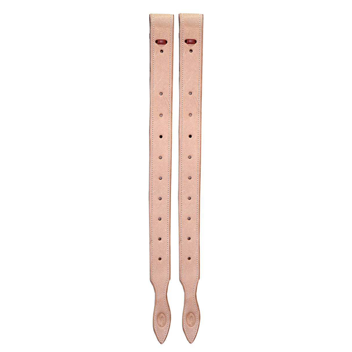 Coolhorse Leather 1 3/4" Natural Roughout Back Billets