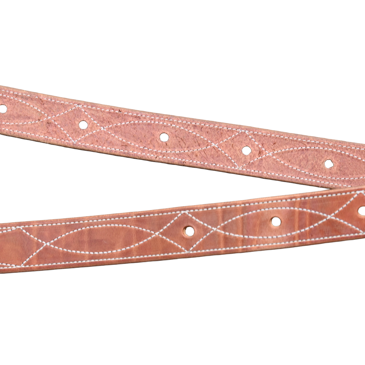 Coolhorse Leather 1 3/4" Gunslinger Stitched Harness Leather Latigo