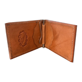 Coolhorse Leather Bifold Smoothout Money Clip Wallet
