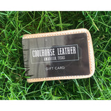 Coolhorse Leather Mini Smoothout Money Clip Wallet