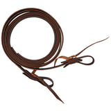 Coolhorse Leather 5/8" Latigo Leather Pony Split Rein- Handmade in Amarillo, TX
