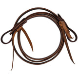 Coolhorse Leather 1/2" Latigo Leather Pony Roping Rein- Handmade in Amarillo, TX