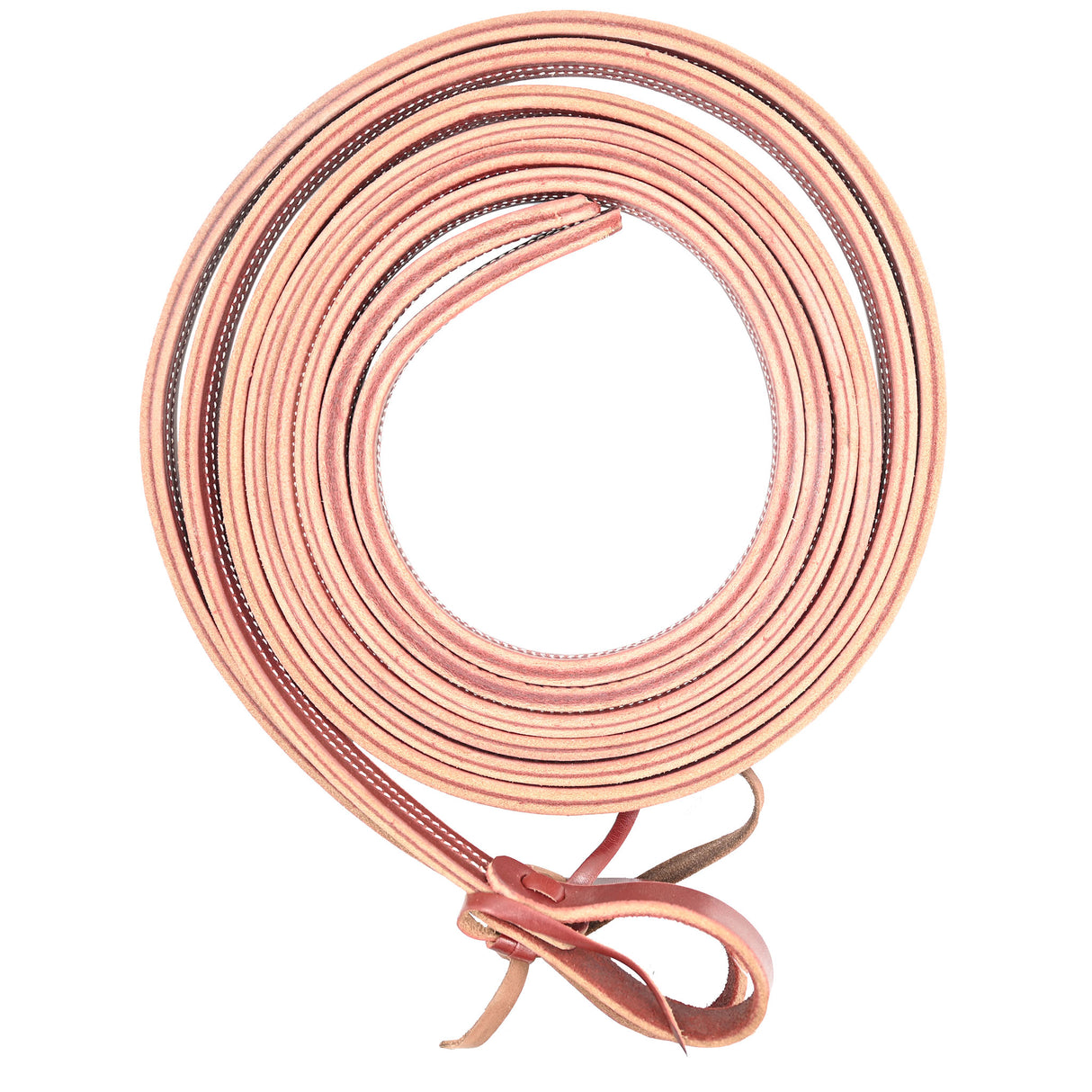 Coolhorse Leather 5/8" Latigo Leather Weighted Double Stitched Reins