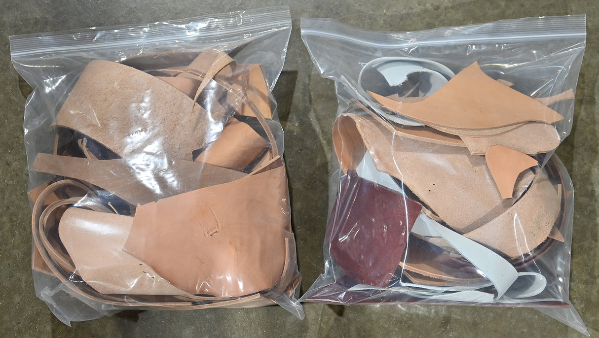 Coolhorse Leather Scrap Bags