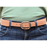 Coolhorse Leather 1 1/2-1" Tapered Roughout Belt- Pre-Made, Handmade in Amarillo, TX