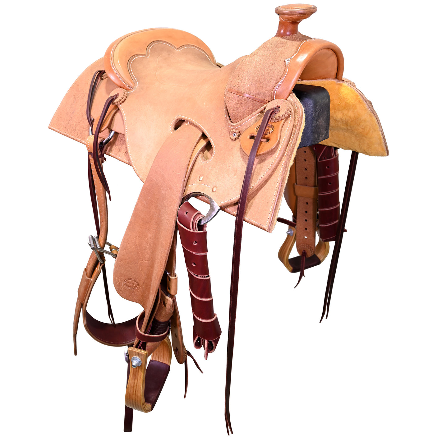 New! 15" Coolhorse by Wes Mastic Ranch Saddle