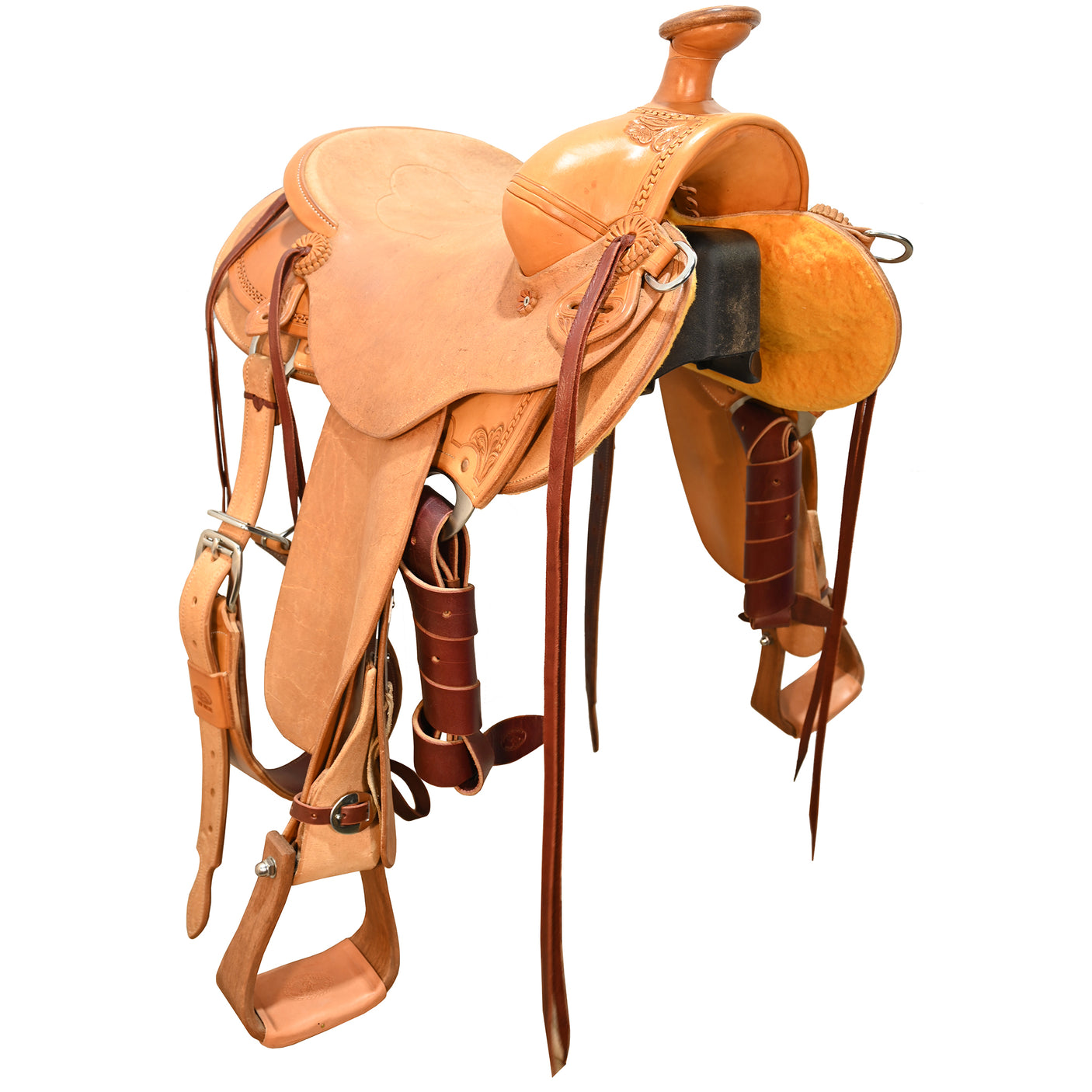 New! 15" Coolhorse by Wes Mastic Stockman's Association Ranch Saddle