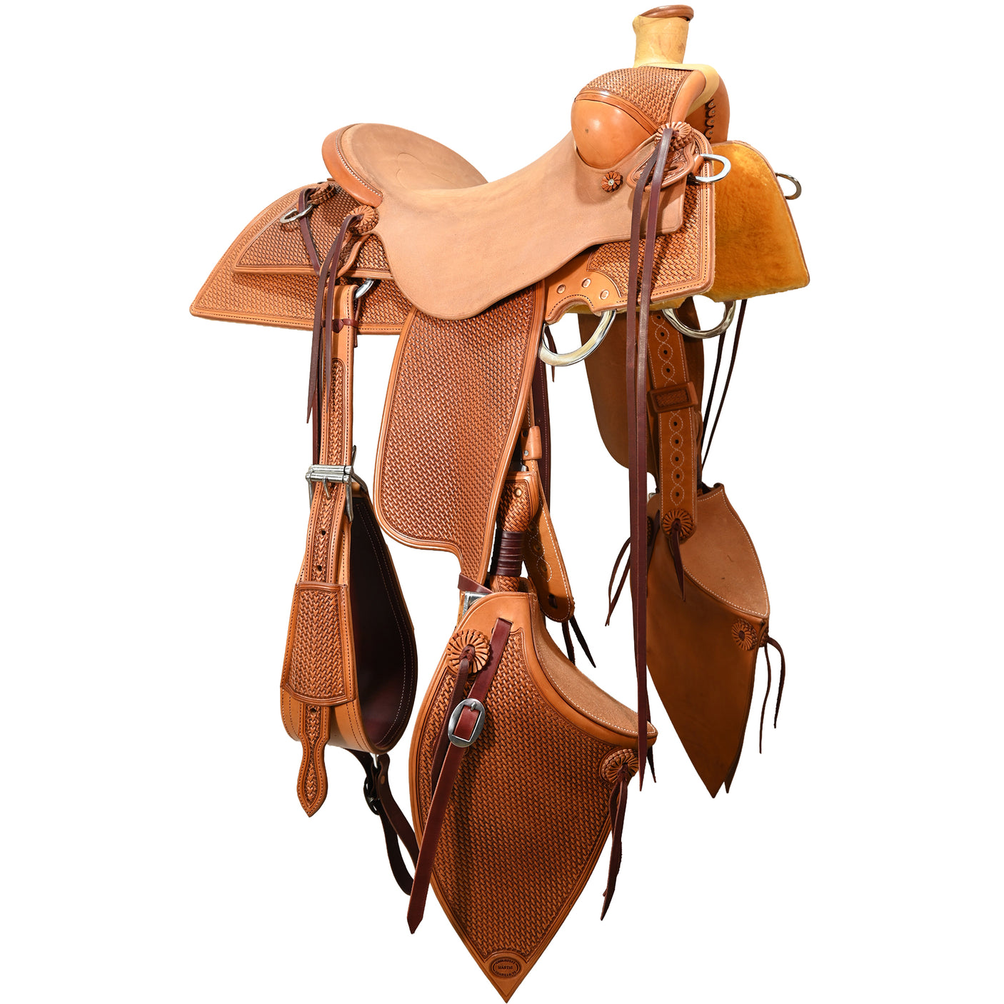 New! 15" Coolhorse by Wes Mastic Ranch Saddle