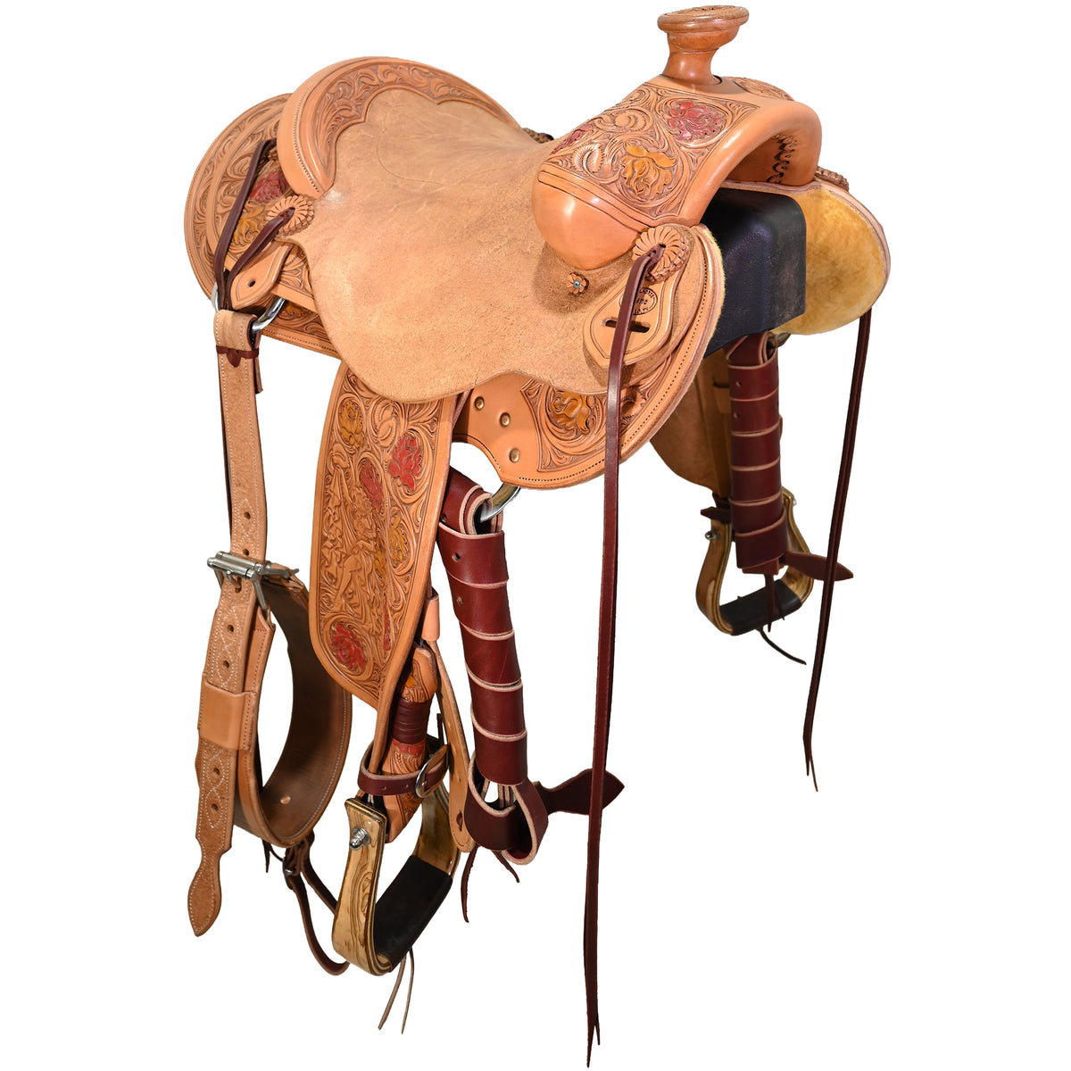 New! 15" Coolhorse by Wes Mastic Ranch Saddle