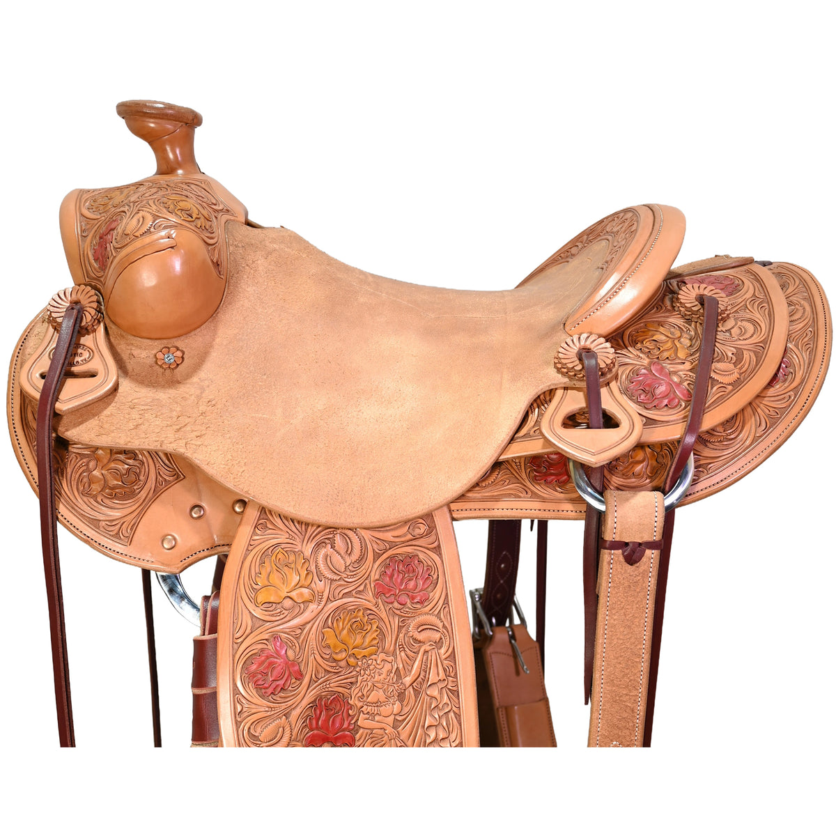 New! 15" Coolhorse by Wes Mastic Ranch Saddle