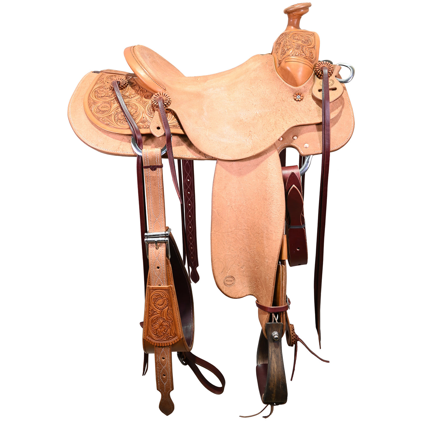SOLD! New! 15.5" Coolhorse by Wes Mastic Ranch Roping Saddle
