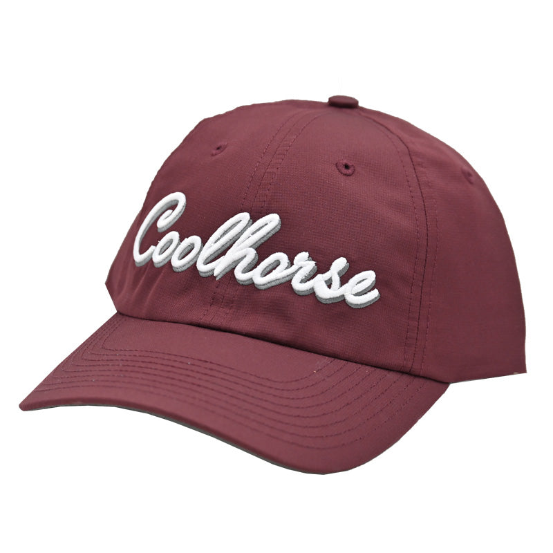 Coolhorse 220 Maroon with Cursive Logo