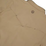 San Jac Men's Long Sleeve Performance Pearl Snap Shirt - Cowboy Khaki