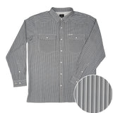 San Jac Men's Long Sleeve Performance Pearl Snap Shirt - The Paw Paw