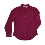 San Jac Women's Long Sleeve Performance Shirt - Maroon