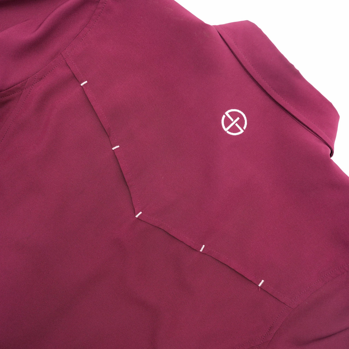 San Jac Women's Long Sleeve Performance Shirt - Maroon