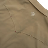 San Jac Youth Long Sleeve Performance Pearl Snap Shirt - Cowboy Khaki