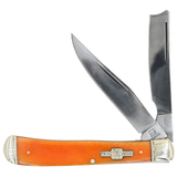 Coolhorse Orange Razor Trapper Pocket Knife