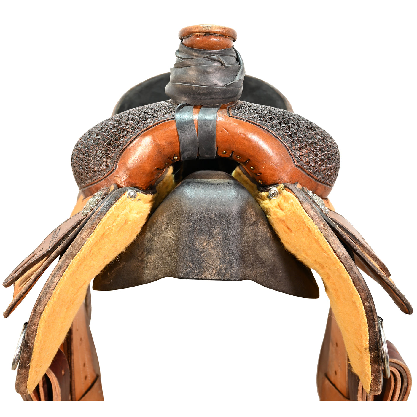 SOLD! Used 15" Coolhorse Trophy Team Roping Saddle