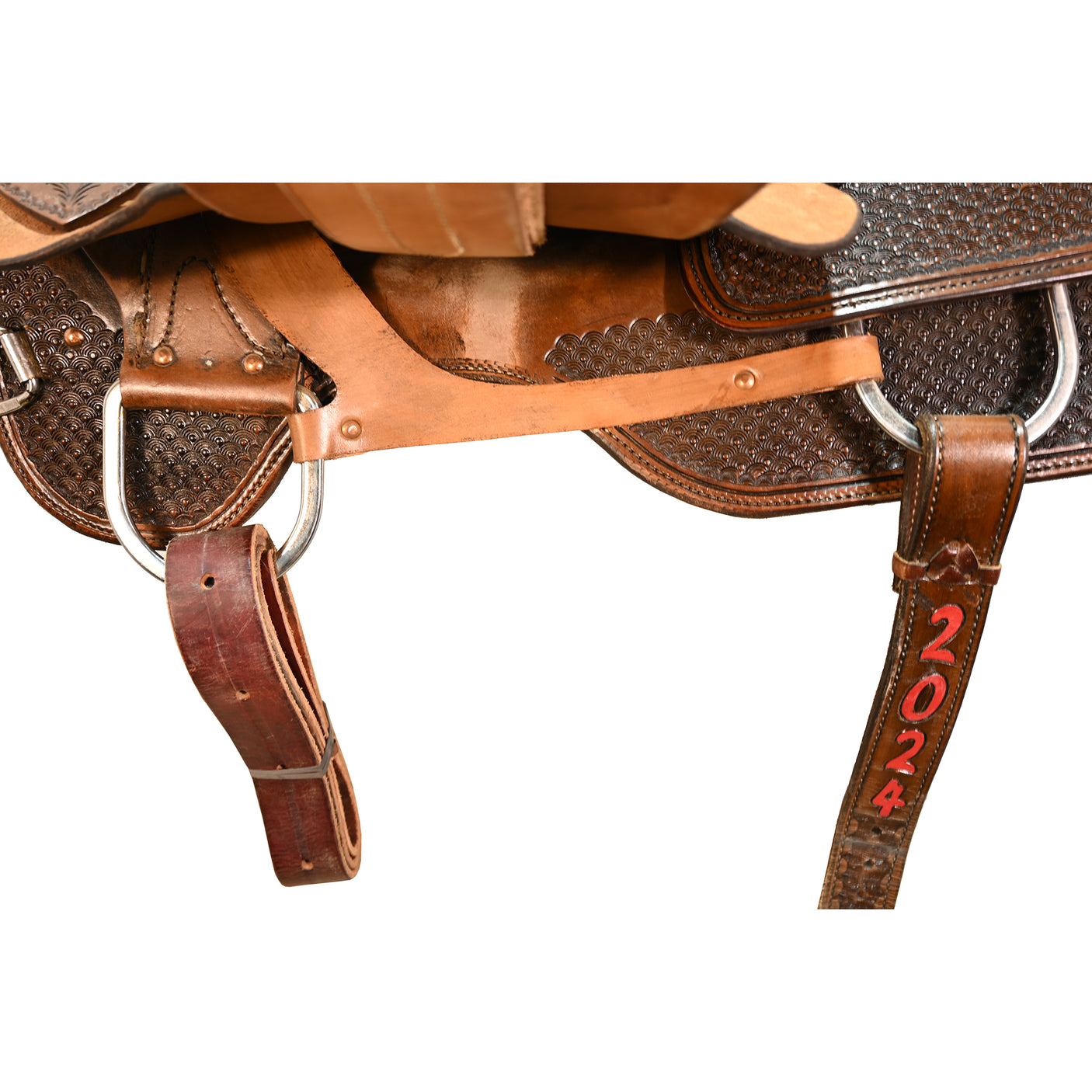 SOLD! Used 15" Coolhorse Trophy Team Roping Saddle