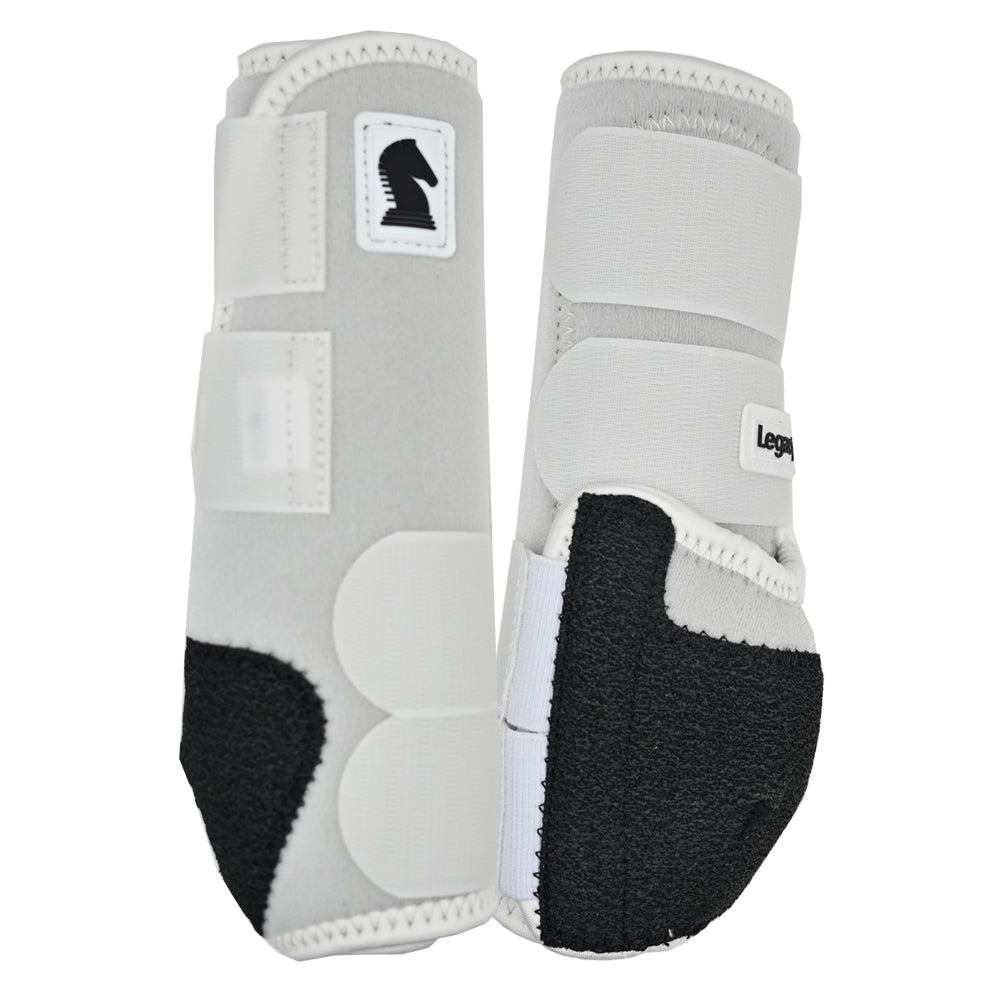 Classic Equine Legacy2 Hind Protective Boots- White