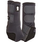Classic Equine Legacy2 Hind Protective Boots- Charcoal