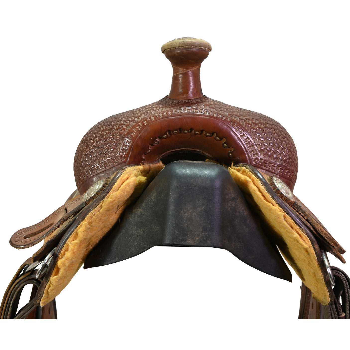Used 13.5" Corriente Team Roping Saddle