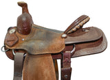 Used 13.5" Corriente Team Roping Saddle