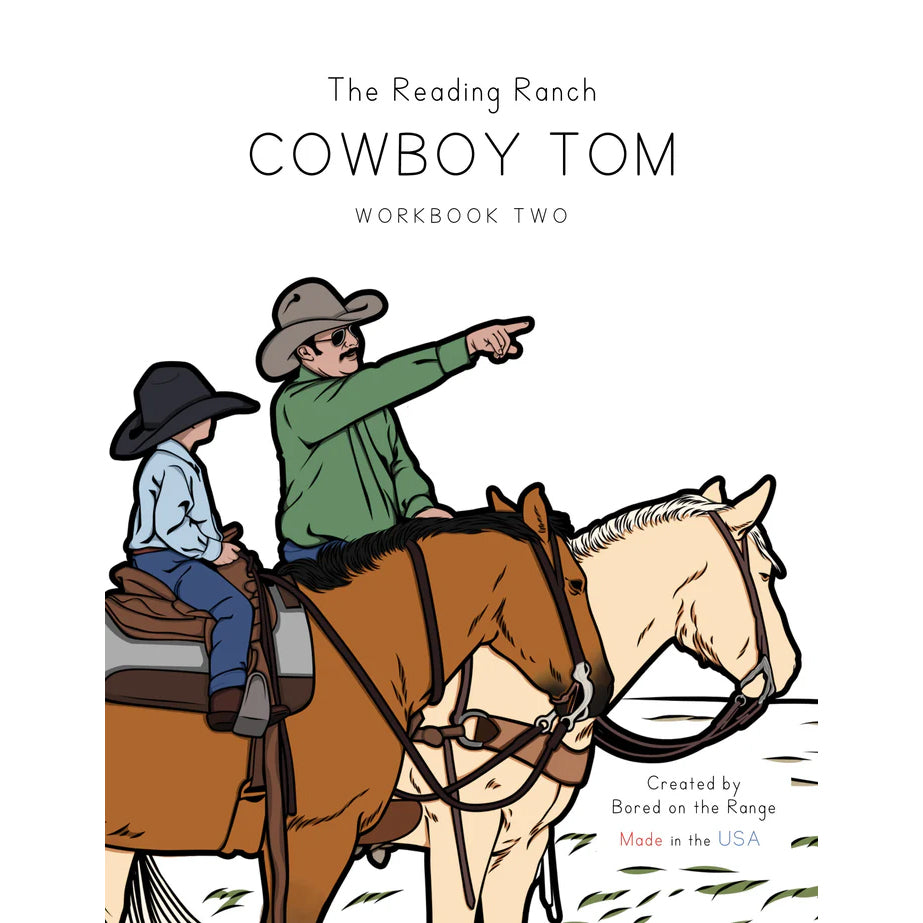 Bored on the Range Cowboy Tom: Workbook Two