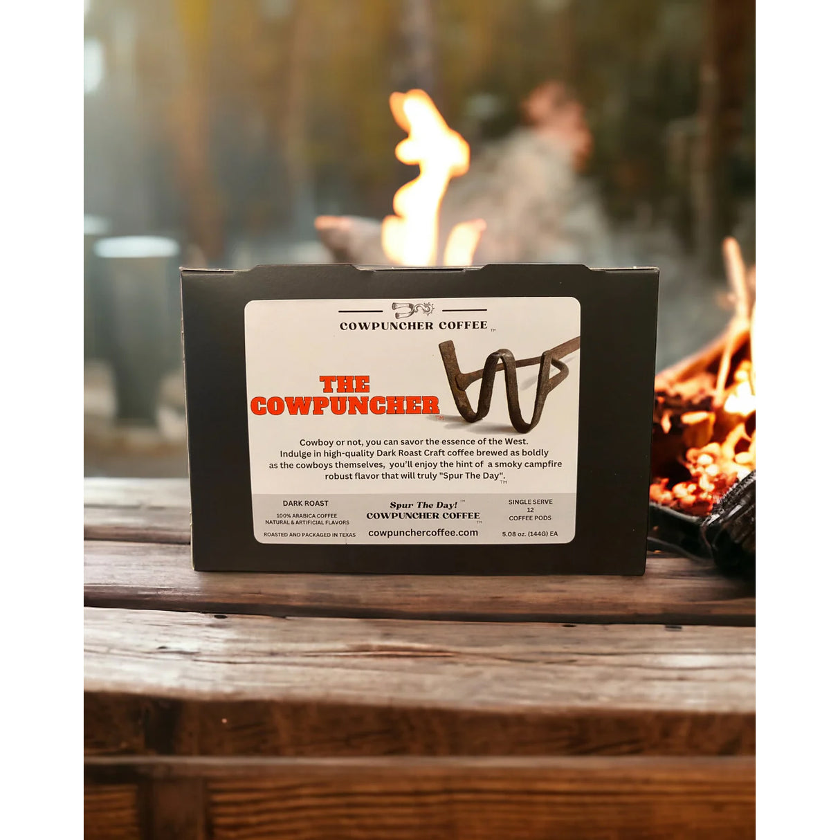 Cowpuncher Coffee Cowpuncher Dark Roast Coffee- 12 Pack K-Kups