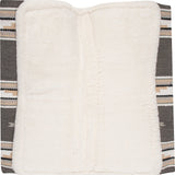 Cashel 3/4" Blanket Top Performance Fleece Saddle Pad- Steel/Tan