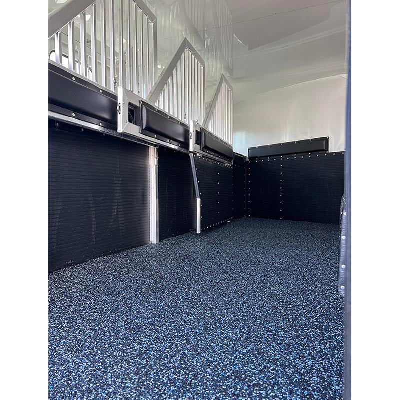 rubber tread plate trailer flooring CoolFloor Rubber Trailer Flooring by Coolhorse