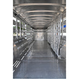 SOLD! 2025 Platinum Stock Trailer, 2 Cut Gates, 8'x24'x6'6"