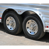 SOLD! 2025 Platinum Stock Trailer, 2 Cut Gates, 8'x24'x6'6"