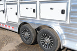 2025 4 Star 4 Horse Gooseneck Horse Trailer