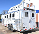 2025 4 Star 4 Horse Gooseneck Horse Trailer